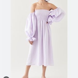 Sleeper Atlantic dress linen